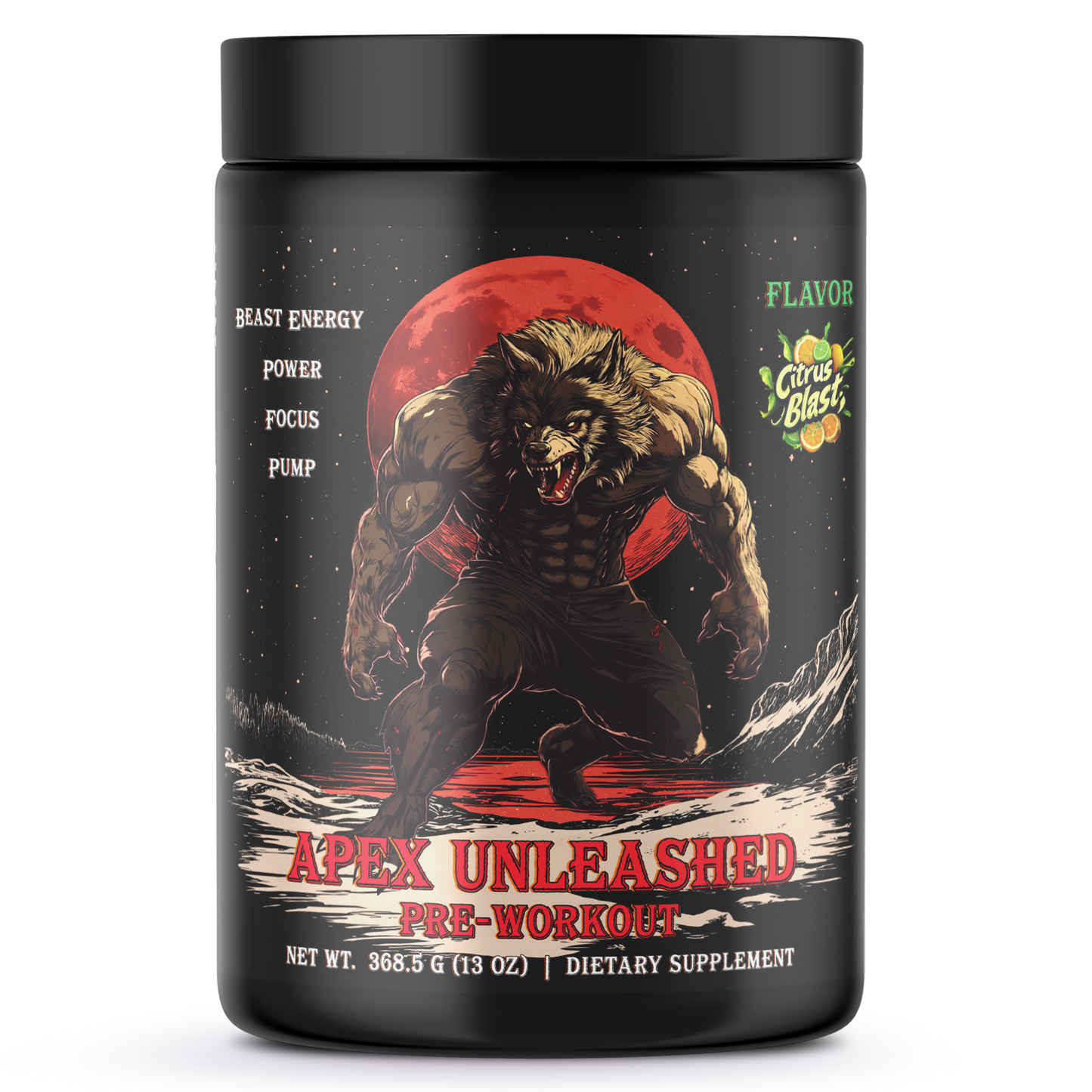 Apex Unleashed Pre-Workout (Citrus Blast)