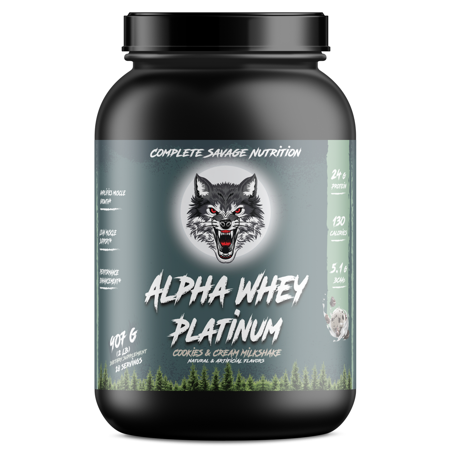 Alpha Whey Platinum Cookies & Cream