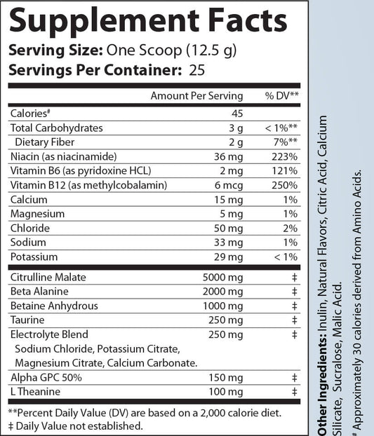 Apex Unleashed Pre-Workout (Cherry Frostbite)